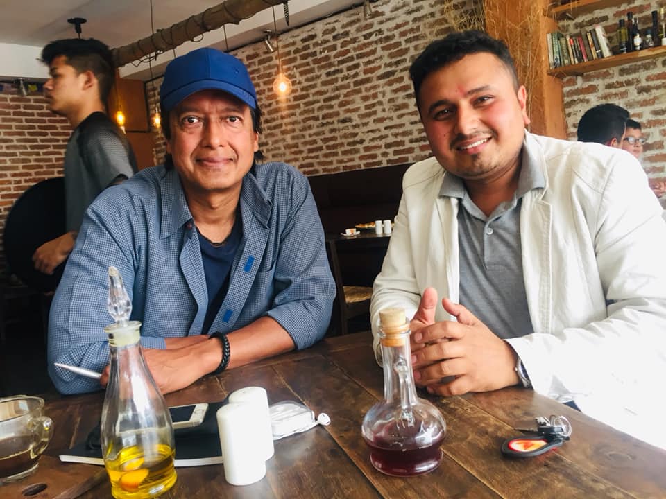 Daya ram Ghimire and Rajesh hamal 